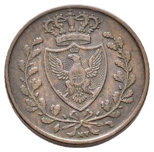 reverse: REGNO DI SARDEGNA (Savoia) - Carlo Felice - 3 centesimi 1826 Torino