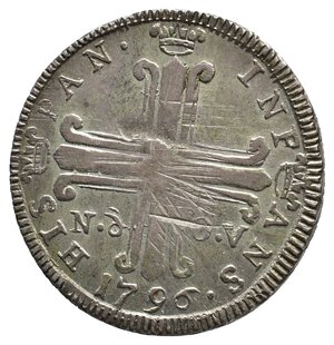 obverse: SICILIA - PALERMO - Ferdinando di Borbone 3 Tari  1796  CONSERVAZZIONE ECCEZIONALE