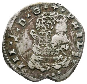 reverse: SICILIA - MESSINA - Filippo III (1598-1621) 4 Tari  1621