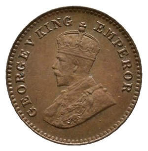 reverse: INDIA - George V - Half  anna 1936