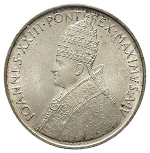 reverse: VATICANO - Giovanni XXIII - 500 Lire  Concilio argento 1962