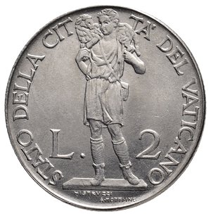 obverse: VATICANO - Pio XII - 2 Lire 1941