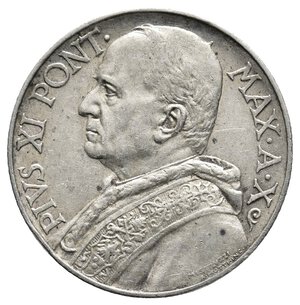 reverse: VATICANO - Pio XI - 10 Lire argento 1931