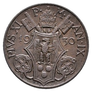 reverse: VATICANO - Pio XI - 5 Centesimi 1930