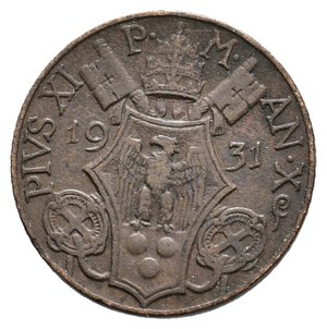 reverse: VATICANO - Pio XI - 5 Centesimi 1931