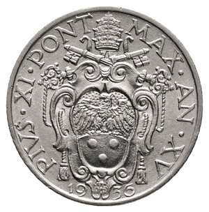 reverse: VATICANO - Pio XI - 20 Centesimi 1936