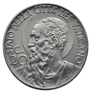 obverse: VATICANO - Pio XII - 20 Centesimi 1941