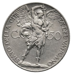 obverse: VATICANO - Pio XI - 50 Centesimi 1930