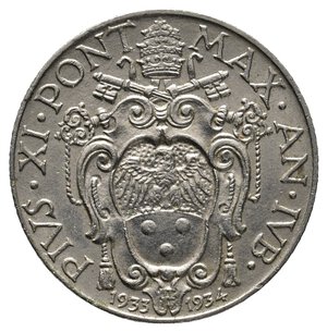 reverse: VATICANO - Pio XI - 50 Centesimi 1933/34