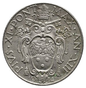 reverse: VATICANO - Pio XI - 50 Centesimi 1934