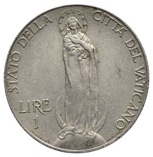 obverse: VATICANO - Pio XI - 1 Lira 1931