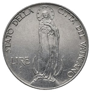 obverse: VATICANO - Pio XII - 1 Lira 1940