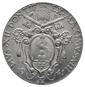 reverse: VATICANO - Pio XII - 1 Lira 1941