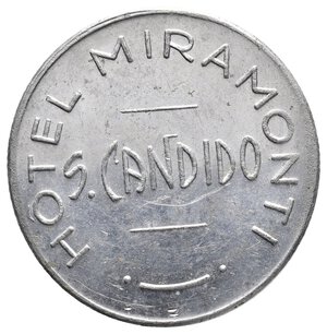 obverse: GETTONE  Hotel Miramonti San Candido