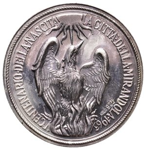 reverse: Medaglia 1963  V Centenario Nascita Pico della Mirandola, argento diam.32 mm Inc.Johnson