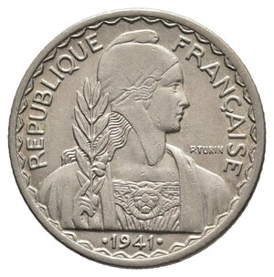 reverse: INDOCINA FRANCESE  20 Centimes 1941