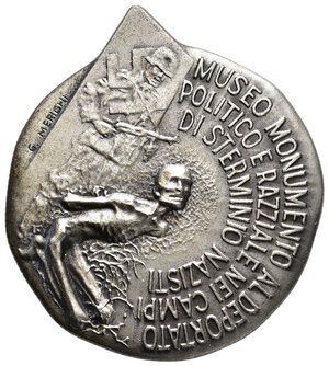 obverse: Medaglia Carpi - Museo Monumento al Deportato , 1973 , argento