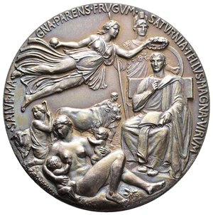 reverse: Medaglia BimILLENARIO Nascita di Virgilio, 1930, argento, 
diam.82,4 mm RARA (punzone ag.986)