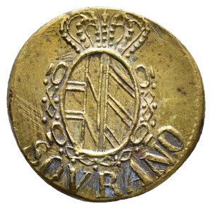 obverse: Peso monetale Sovrano