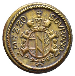 obverse: Peso monetale Mezzo Sovrano