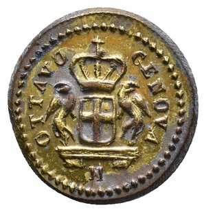 obverse: Peso monetale Ottavo Genova