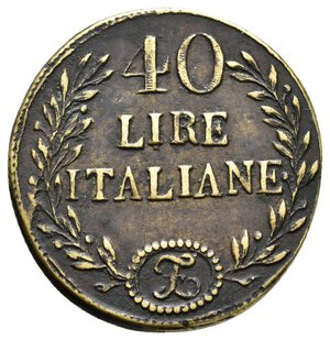 obverse: Peso monetale 40 Lire Italiane   RARO