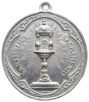 reverse: Medaglia Religiosa B.Vergine del rosario  diam.39 mm