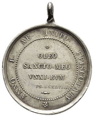 reverse: Medaglia Religiosa Leone XIII   diam.31 mm