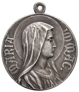 reverse: Medaglia Religiosa Pio X, Maria Immacolata diam.40 mm