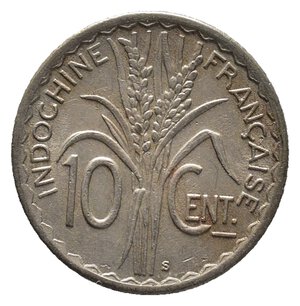 obverse: INDOCINA FRANCESE  10 Centimes 1941