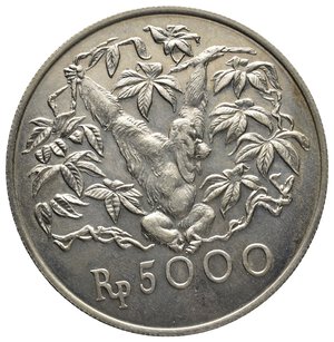 obverse: INDONESIA  5000 Rupees 1974