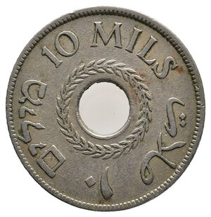 obverse: PALESTINA - 10 Mils 1927