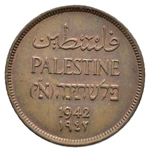 reverse: PALESTINA - 1 Mil 1942