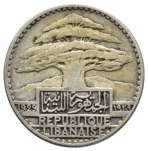 reverse: SIRIA  50 Piastre argento 1929