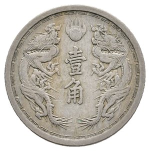 obverse: CINA - Manchuko 10 Fen 1938