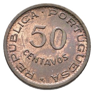 obverse: TIMOR  50 Centavos 1970