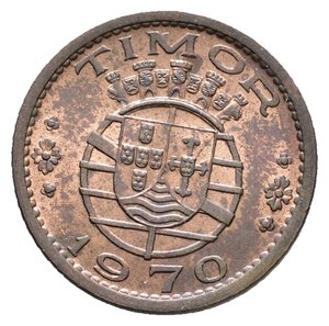 reverse: TIMOR  50 Centavos 1970