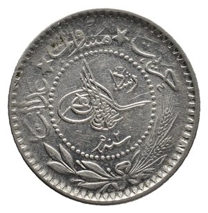 reverse: TURCHIA  -Mehmet V - 10 para 1327/2  (1909)