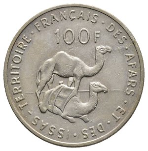 obverse: AFARS ET DES ISSAS  (Territori Francesi) 100 Francs 1970