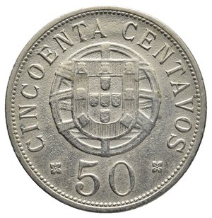 obverse: ANGOLA  50 Centavos 1928