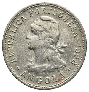 reverse: ANGOLA  50 Centavos 1928