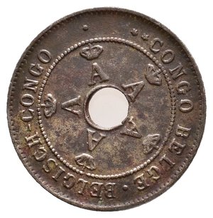 reverse: CONGO BELGA 10 Centimes 1922