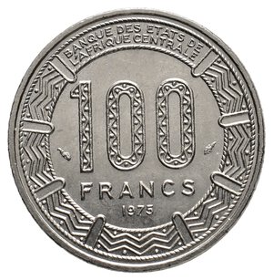 obverse: CONGO 100 Francs 1975
