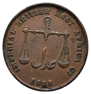 reverse: EAST AFRICA INGLESE - Kenya 1 Pice 1888 