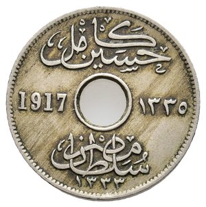 reverse: EGITTO  5 millemies 1917