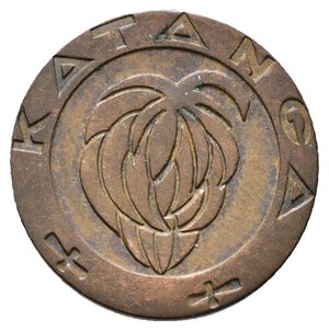 reverse: KATANGA  1 Franc 1961