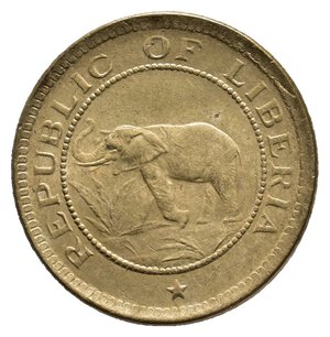 reverse: LIBERIA  Half cent 1937