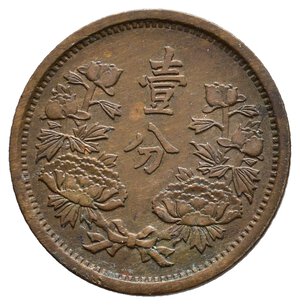 reverse: CINA - Manchuko 1 Fen 1934