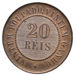 obverse: BRASILE 20 Reis 1904