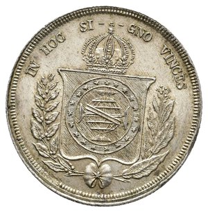 reverse: BRASILE 500 Reis argento 1860